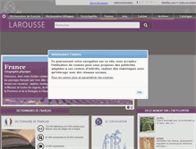 Tablet Screenshot of larousse.fr